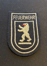 Ärmelabzeichen BF Berufsfeuerwehr Berlin, Dienstgrad Oberfeuerwehrmann