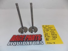 2 New Del West 2.170 X 1132 X 5.730 Titanium Int Valve Race Xceldyne 9126-2 2 New Del West 2.170 X 1132 X 5.730 Titanium Int Valve Race Xceldyne 9126-2