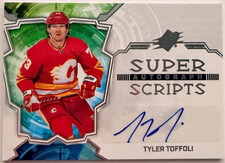 2022-23 Upper Deck SPx TYLER TOFFOLI Super Scripts Autograph (SS-TT)