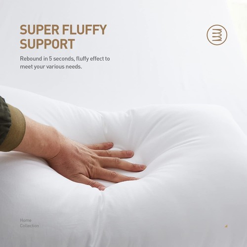 Premium Polyester Stuffer Square Form Sham Throw Pillow Inserts, 16X16 Inch(4... - Picture 3 of 7