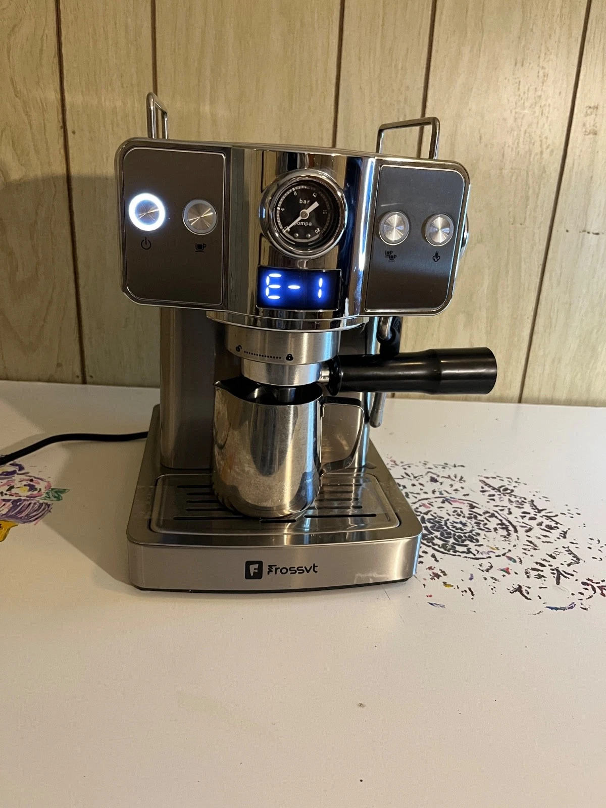 Frossvt home barista espresso machine