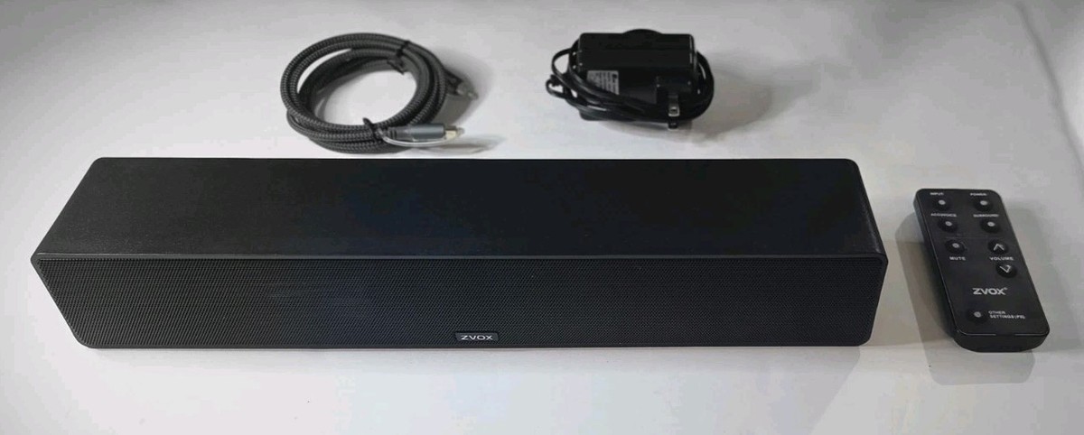 ZVOX AccuVoice TV Speaker Model AV157 Sound Bar | eBay