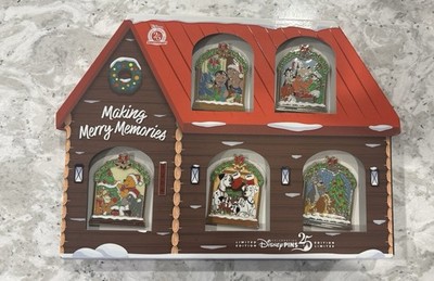 NEW - Disney Parks - 2025 Making Merry Memories - Christmas - 5 Pin Box LE 1500