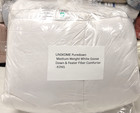 UNIKOME Medium Weight White Goose Down Feather Fiber KING Comforter