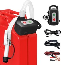 Rechargeable Fuel Transfer Pump with Auto Stop Sensor, Fast 3.2 GPM Flow Gas Can