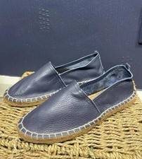 Jones the Bootmaker | Ladies blue leather summer shoes  |