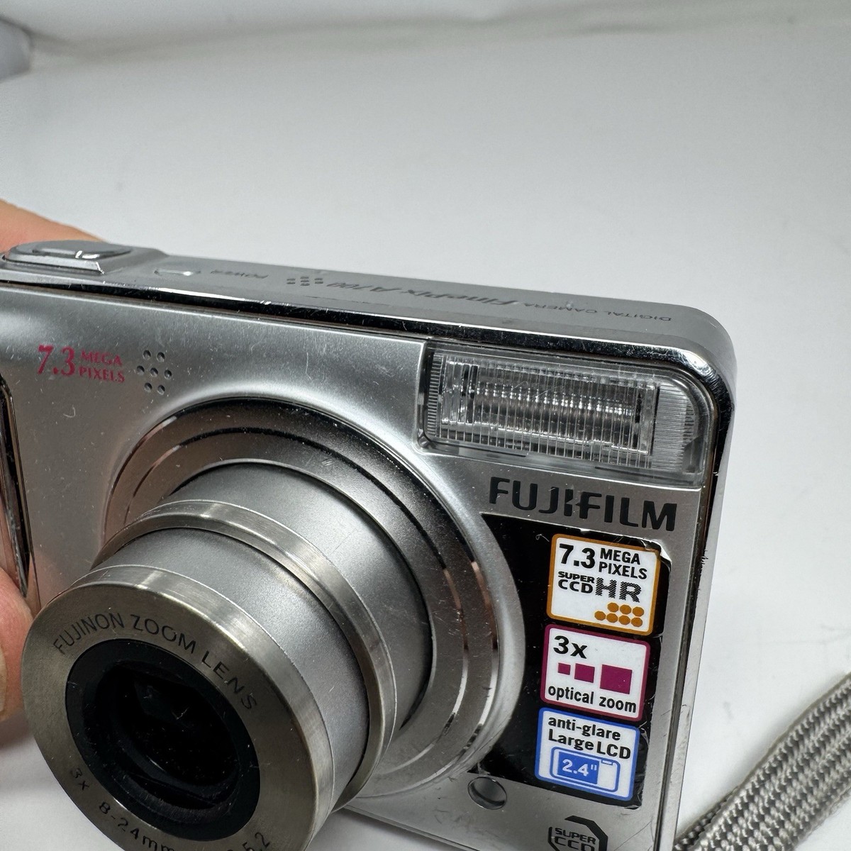 Fujifilm FinePix A Series A700 7.3MP Digital Camera - Silver for