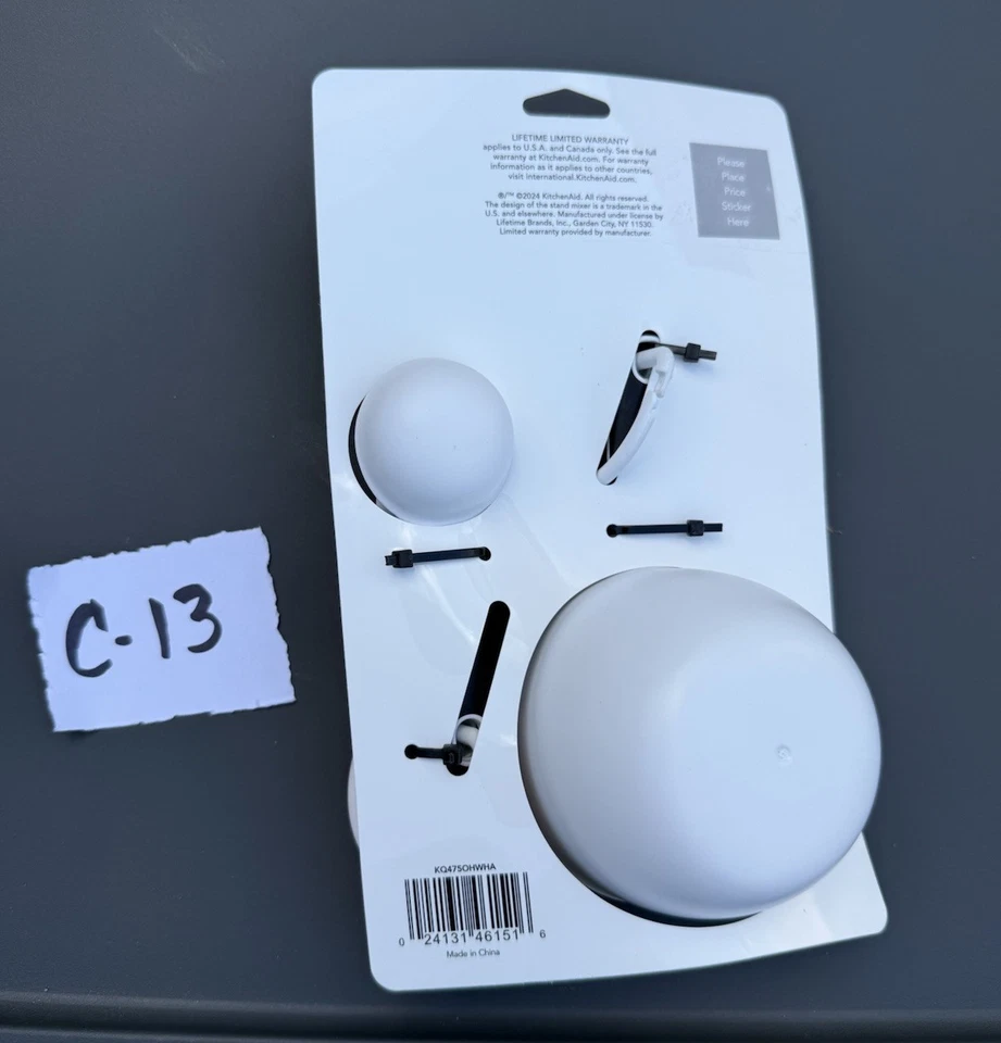 Kitchen Aid Juego de medición de 4 tazas y 5 cucharas - Blanco KQ475OHWHA Foto 3 de 3