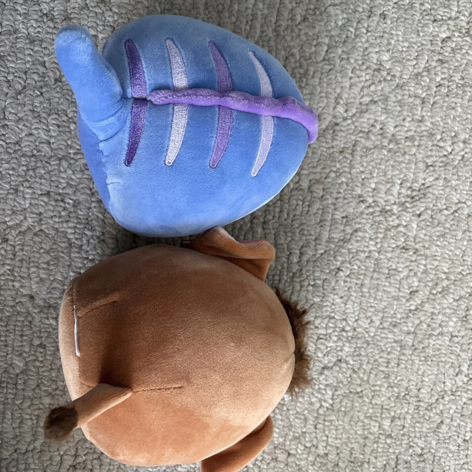 Juego De Dos Malvaviscos Lote Peluche Pequeño Mamut E Iguana Foto 4 de 4