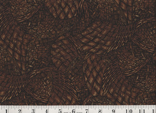 1 Yard Fabric Harvest Brown Feathers Quilt Shop Quality Cotton 44" Wide A