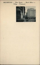 Palais de Justice Brussels Belgium vintage postcard z334