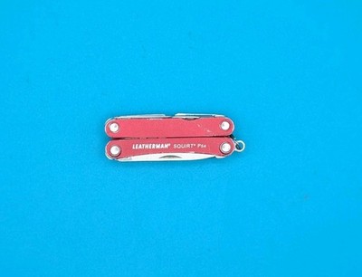 Leatherman SQUIRT PS4 Multi-Tool! RED! *BROKEN SCISSORS SPRING*