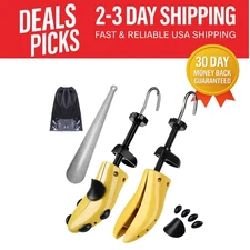 Universal 2-Way Shoe Stretcher - Adjustable High-Quality Tree for Pain Relief
