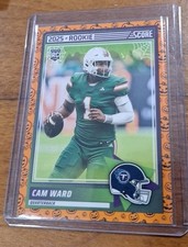 2025 Score - Rookies Cam Ward #13 Pumpkin (RC) Tennessee Titans