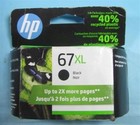 ORYGINALNY CZARNY WKŁAD ATRAMENTOWY HP 67XL - 3YM57AN- NOWY - 2027 - DARMOWA WYSYŁKA