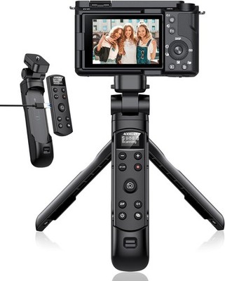 AODELAN Wireless Shooting Grip Tripod with Remote Control for SONY Cameras OLED