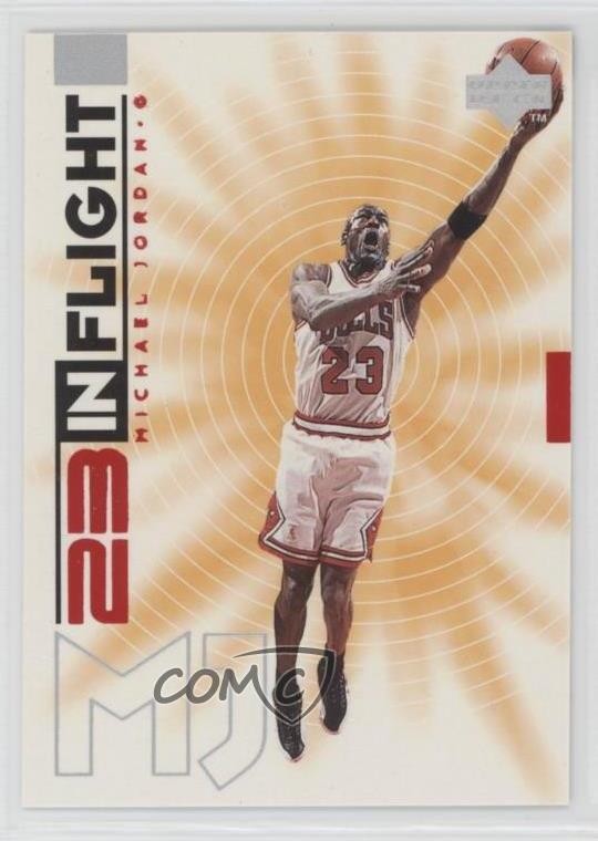 1998-99 Upper Deck Living Legend Michael Jordan In Flight #IF3 HOF Card