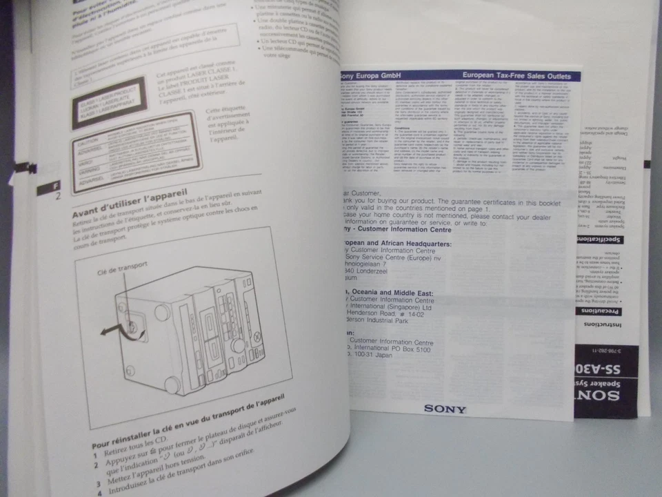 Sony Lbt-N350/Hcd-N350, Hi-Fi Compact Stereo System, Manual, Multi. #K-454-06 - Image 3 of 4