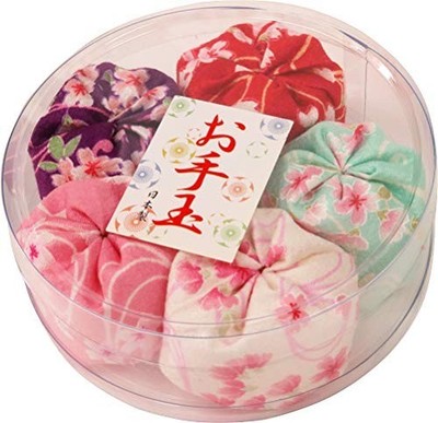 Matsumi Kogei Sitzsäcke in Japan Kirschblüten-Design rund Kunststoffkoffer