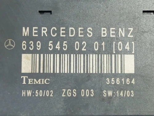 6395450201 Caja Reles/Fusibles para MERCEDES-BENZ VITO BASIC-KOMBI (639) 6968468 - Imagen 2 de 10