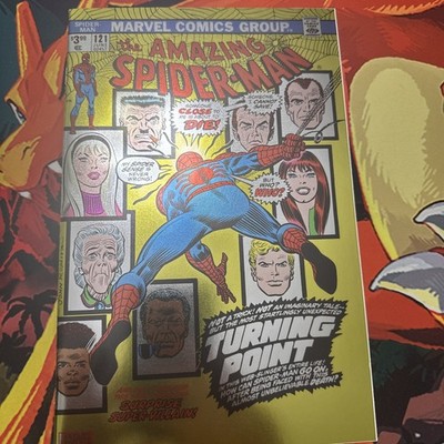AMAZING SPIDER-MAN 121   FACSIMILE FOIL EXCLSUIVE 2023 EDITION MARVEL COMICS