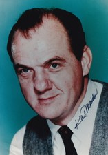 Karl Malden Original Autograph on Large Photo