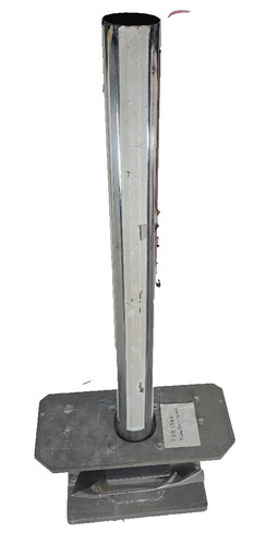Ernie VFFS Tube Forming Collar #662 A13056FH 6.5 4" Dia Shaft 42" Height