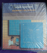 MICROSOFT MULTIPLAN TI-99/4A NOS Sealed