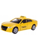 "Dodge Charger R/T 2016 \"Neuheit\" Taxi Welly MaßStab:1:34 Modellauto Gelb"