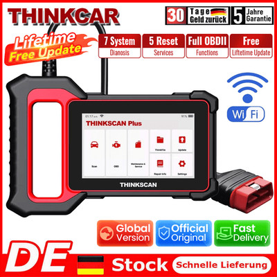 ThinkScan Plus S7 - Profi KFZ OBD2 Diagnosegerät OBDII Scanner Auto Auslesegerät