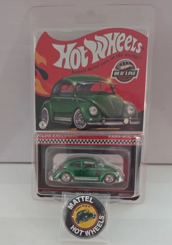 Hot Wheels Red Line Club RLC 2024 Membership Kawa Bug A Spectraflame Dark Green