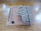 Vintage Mbira African Thumb Piano Zimbabwe 20 Key Instrument Tribal Handmade