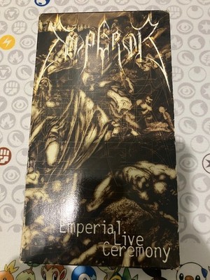 vhs video cassetta cassette rara limited emperor emperial live ceremony