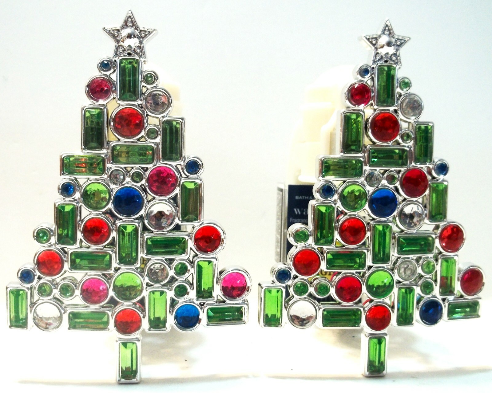 Bath & Body Works Jeweled Christmas Tree Night Light Wallflower Plug New-image