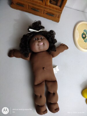 Rare Cabbage Patch Kids Cornsilk African American Girl Coleco Mint