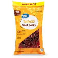Great Value Teriyaki Beef Jerky Value Pack, 10 oz