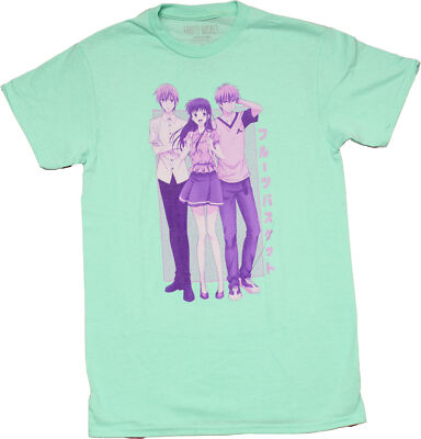 Fruits Basket New Adult T-Shirt - Trio Sding Group