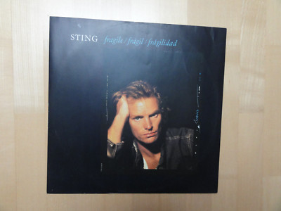 STING ''Fragile'' Schallplatte 1987