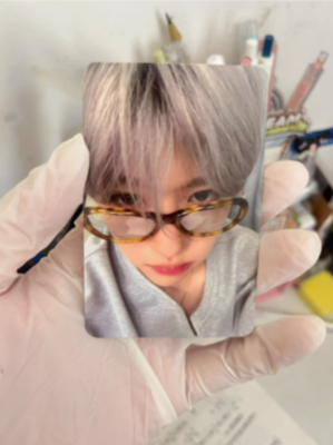 NCT WISH Sion K4 Fansign Photocard Album Ver. Baozi Sion Official