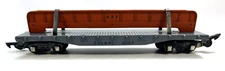 S American Flyer Post War Chicago & Northwestern  Flat Car 42597 w/ Steel Girder