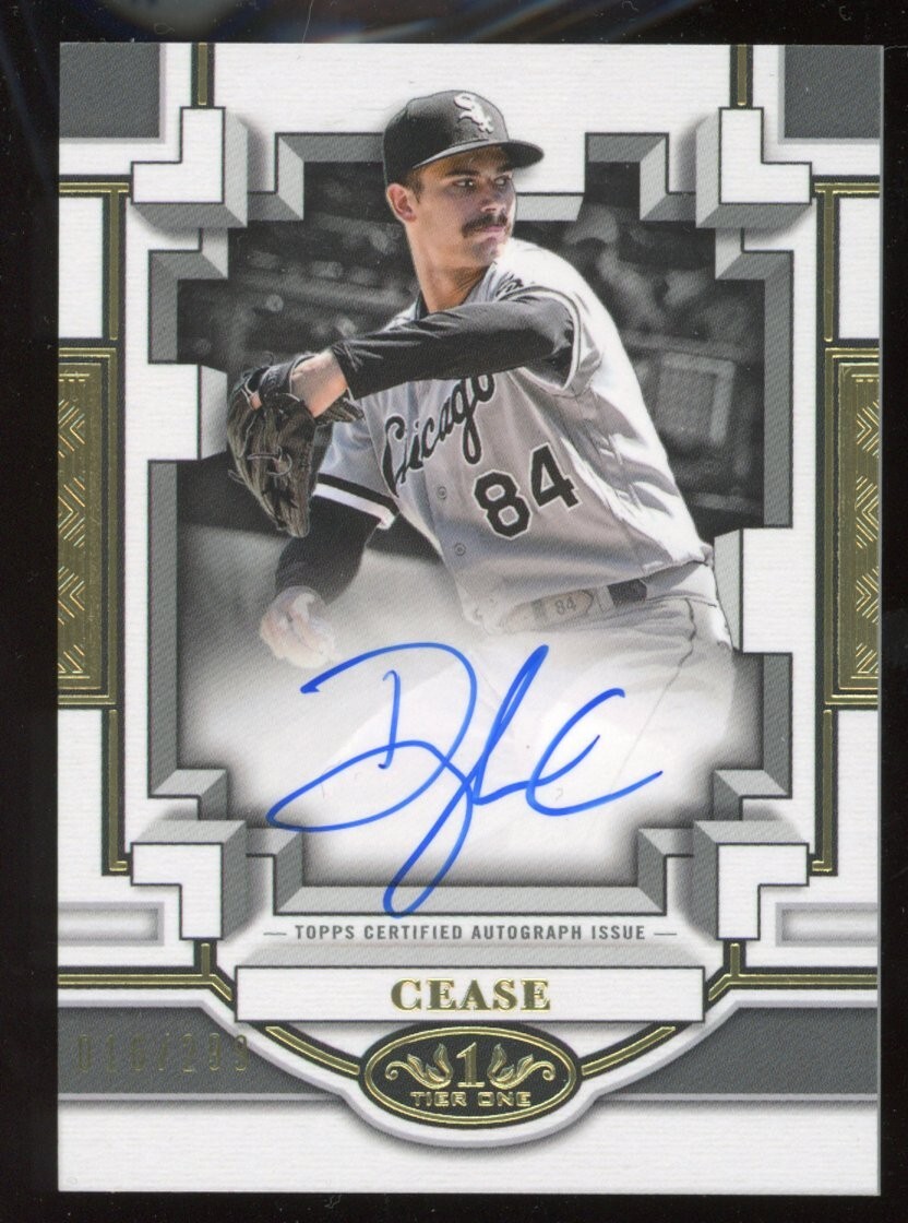 2023 Topps Tier One - Breakout Autographs Dylan Cease #BOA