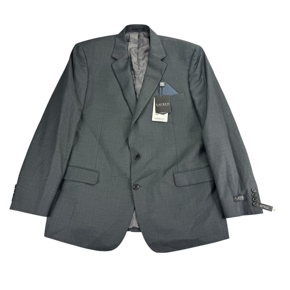 RLX Ralph Lauren グレー ジャケット US/XL Lauren Ralph Lauren Mens UltraFlex Lattimore Classic Fit