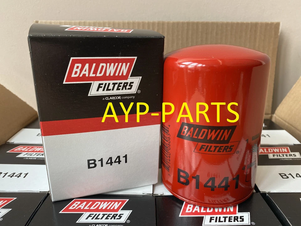FILTRO DE ACEITE BALDWIN B1441 (CAJA DE 12) LF16102 para Chevrolet y GMC 6,6 L Duramax Foto 2 de 4
