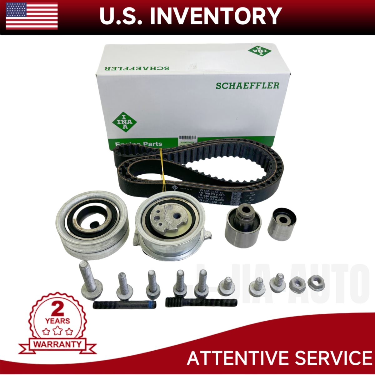 INA Timing Belt Kit Fit For VW TDI Passat CKRA Diesel 2012 - 2014 03L109243F