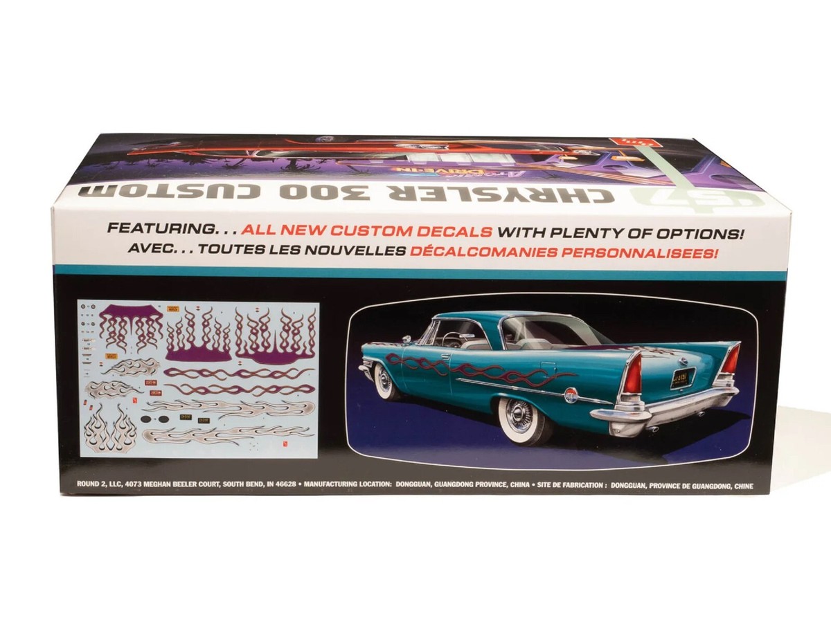 AMT 1957 Chrysler 300 Custom Version Plastic Model Kit 1:25