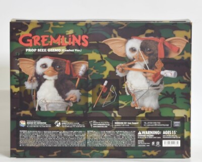 GREMLINS PROP SIZE GIZMO Combat Ver. MEDICOM Figure Plush Vinyl
