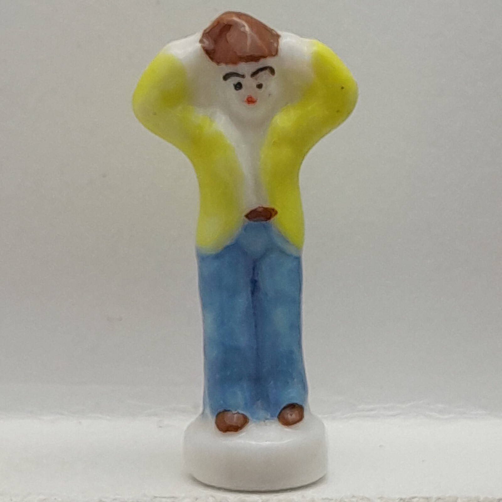 Le Ravi Pottery Fève Le Ravi santon en porcelaine Nordia Santibelli 2000 (B04T) | eBay