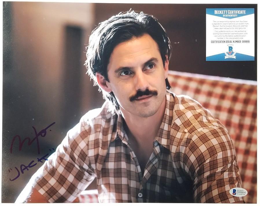 Milo Ventimiglia actor signed, autographed 8x10 photo, proof COA. STAR Milo Ventimiglia actor signed, autographed 8x10 photo, proof COA. STAR