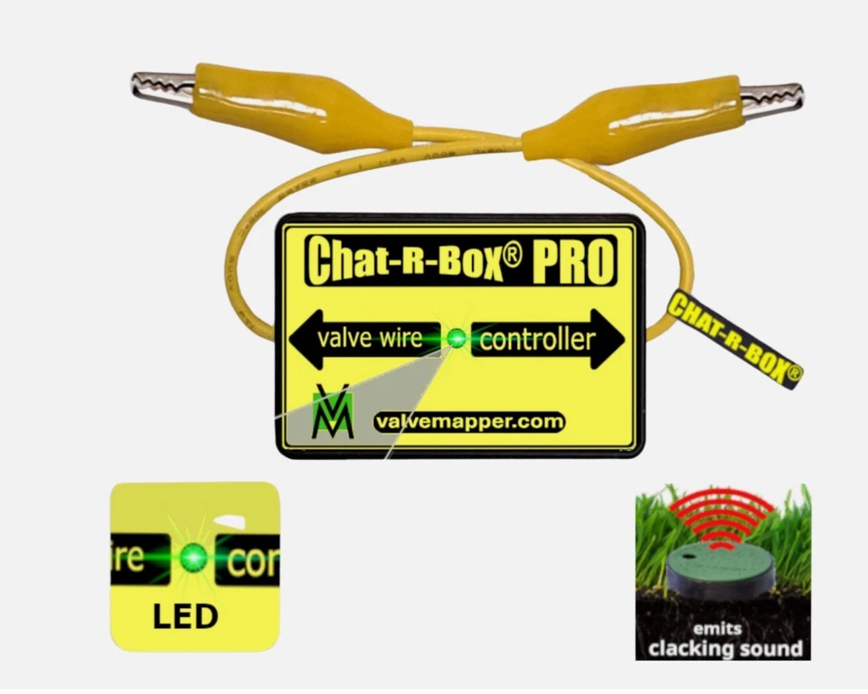 NEW 2025 Chat-R-Box PRO Underground Wire Buried & Sprinkler Valve Locator Finder - Image 4 of 4