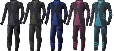 Ladeheid Kinder Thermo Funktionswäsche Set Unterhemd Unterhose Ski Winter